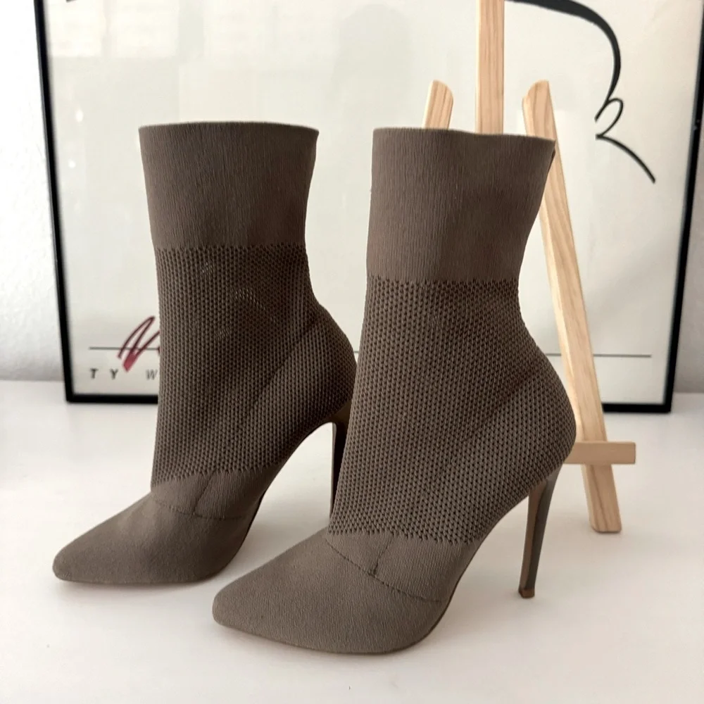 Steve Madden Century Women's Brown Tan Boots Size 6
